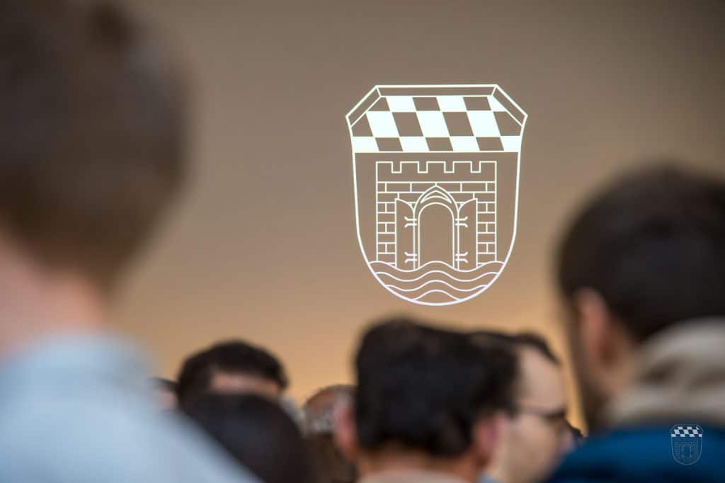 Wappen der Stadt {{site_name}}
