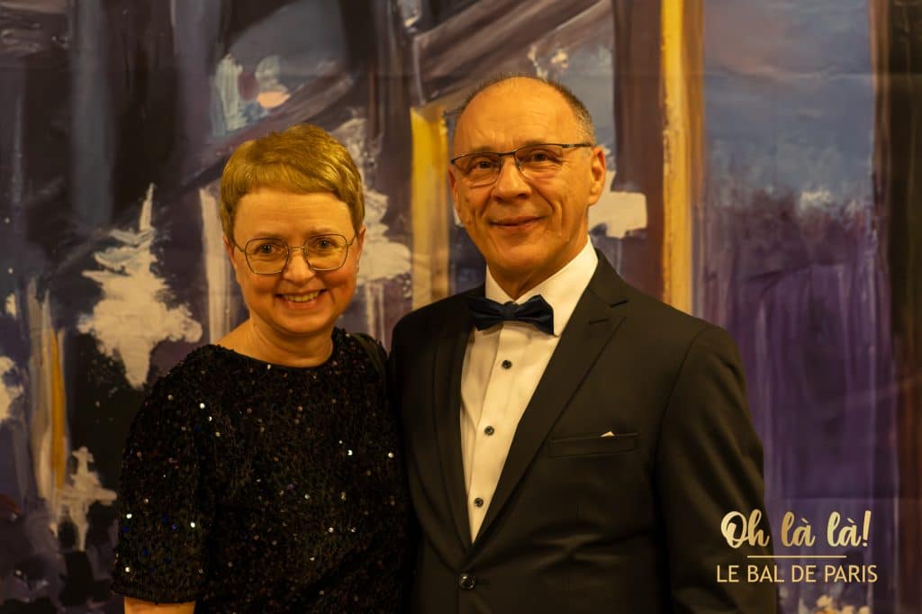 Glückliches Paar, Gala-Event