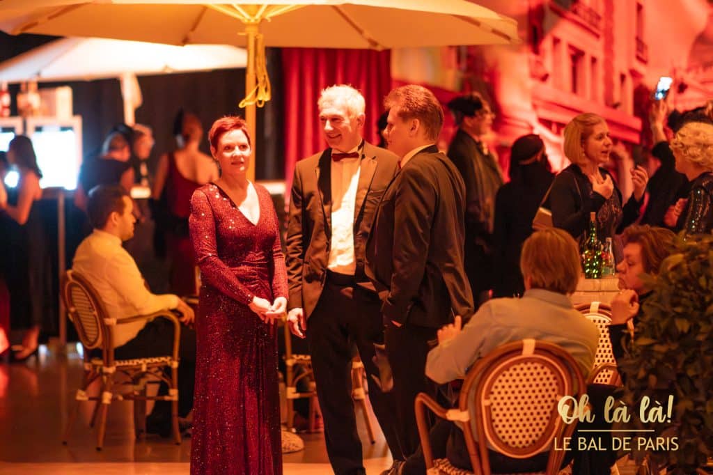 Elegante Gala-Veranstaltung in Paris